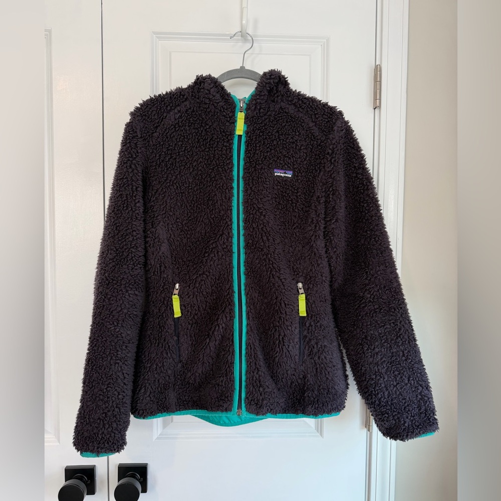 Patagonia Women's Retro-X Cardigan Graphite Navy Size Large